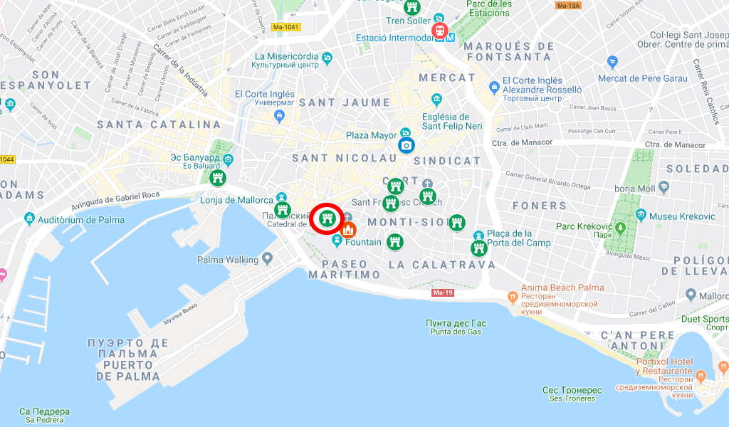 Королевский дворец Пальмы Альмудайна