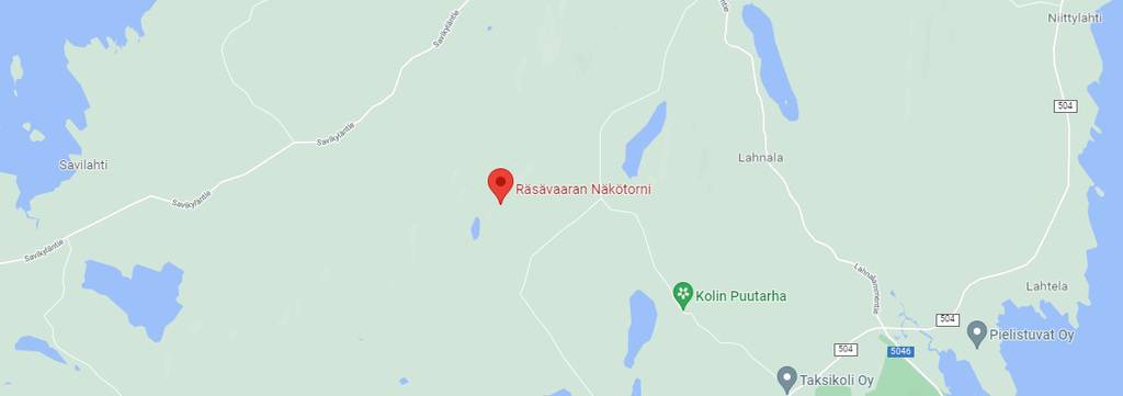 Гора Räsävaara на карте